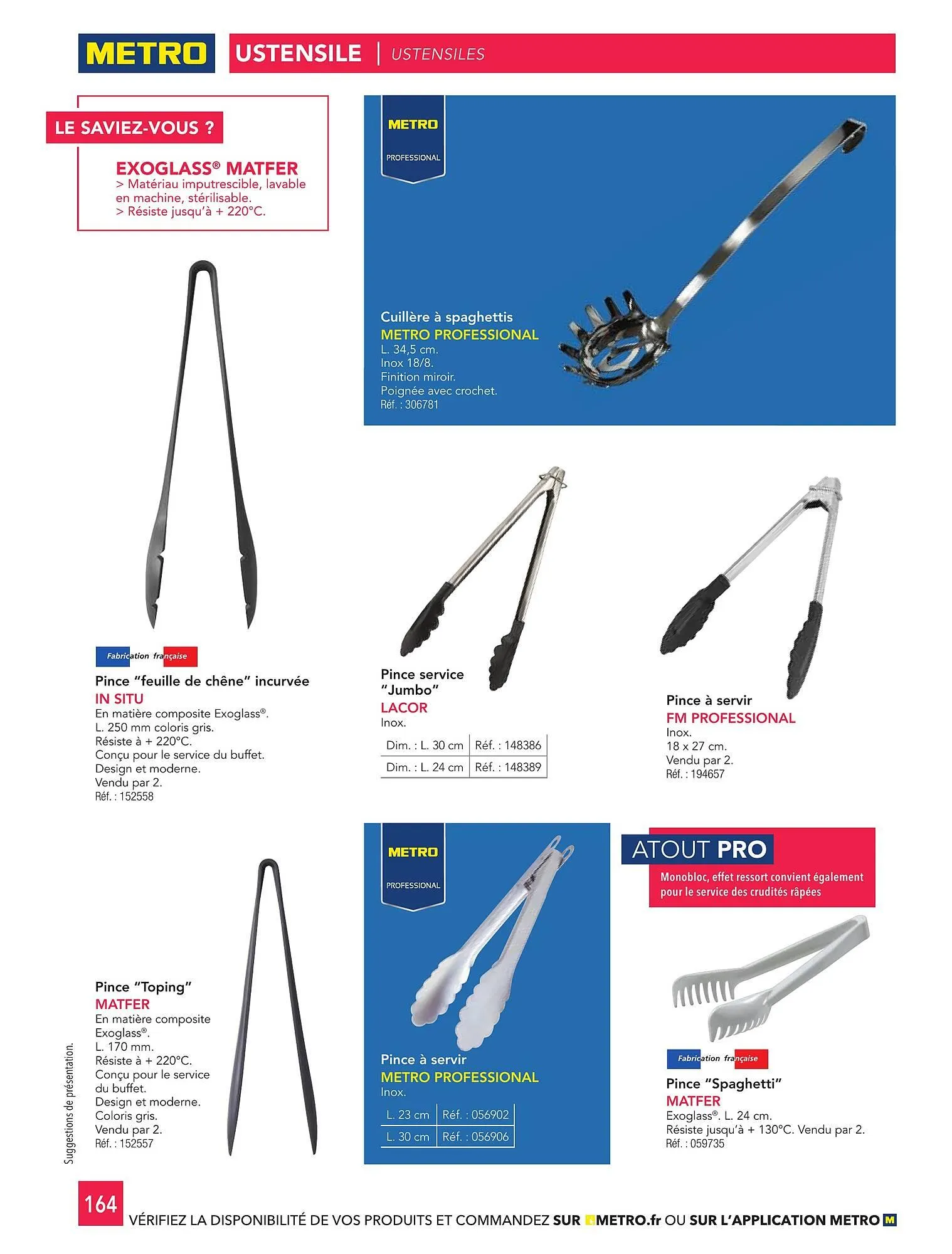 Catalogue METRO du 1 janvier au 31 décembre 2026 - Catalogue page 164