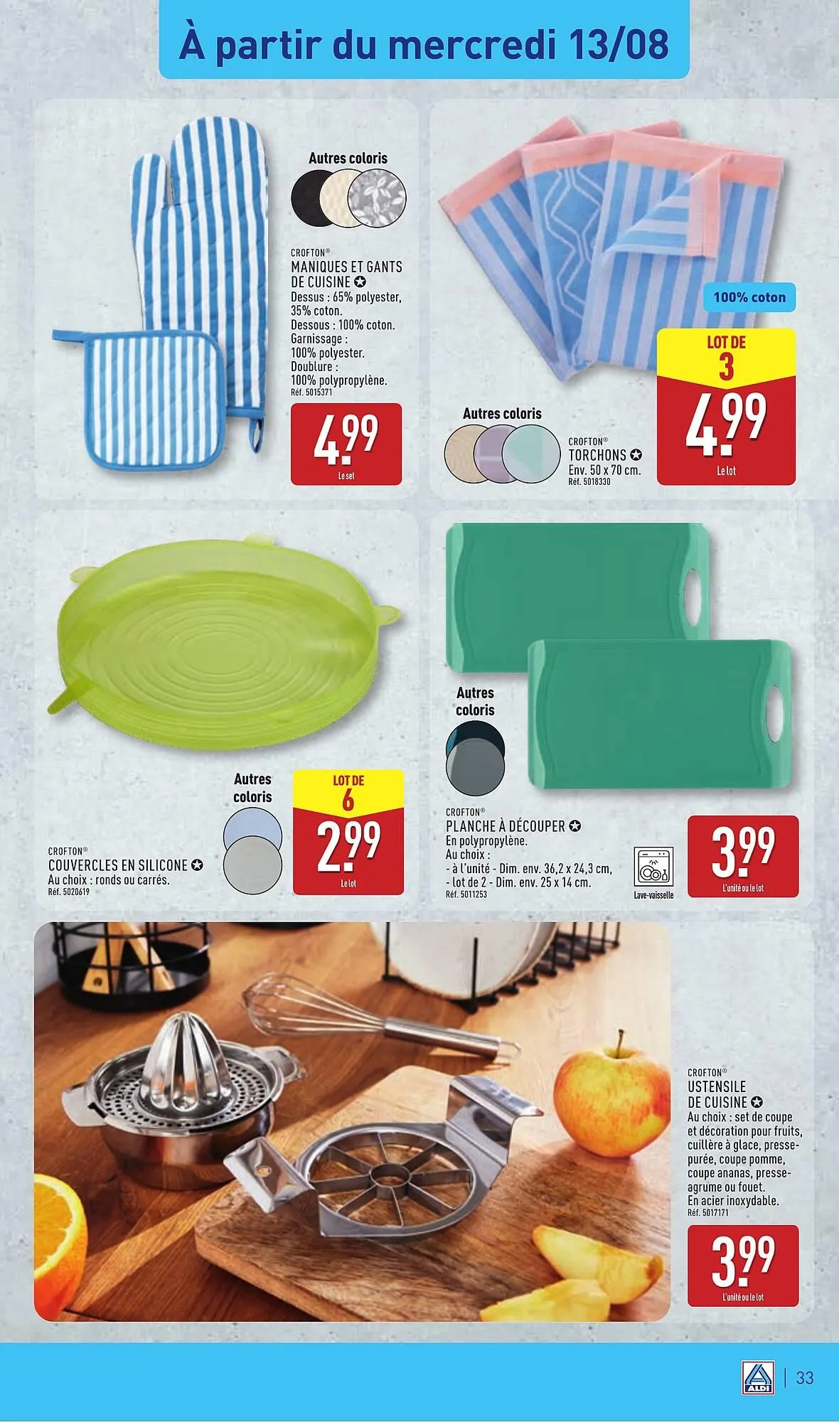 Catalogue ALDI du 12 août au 18 août 2025 - Catalogue page 35