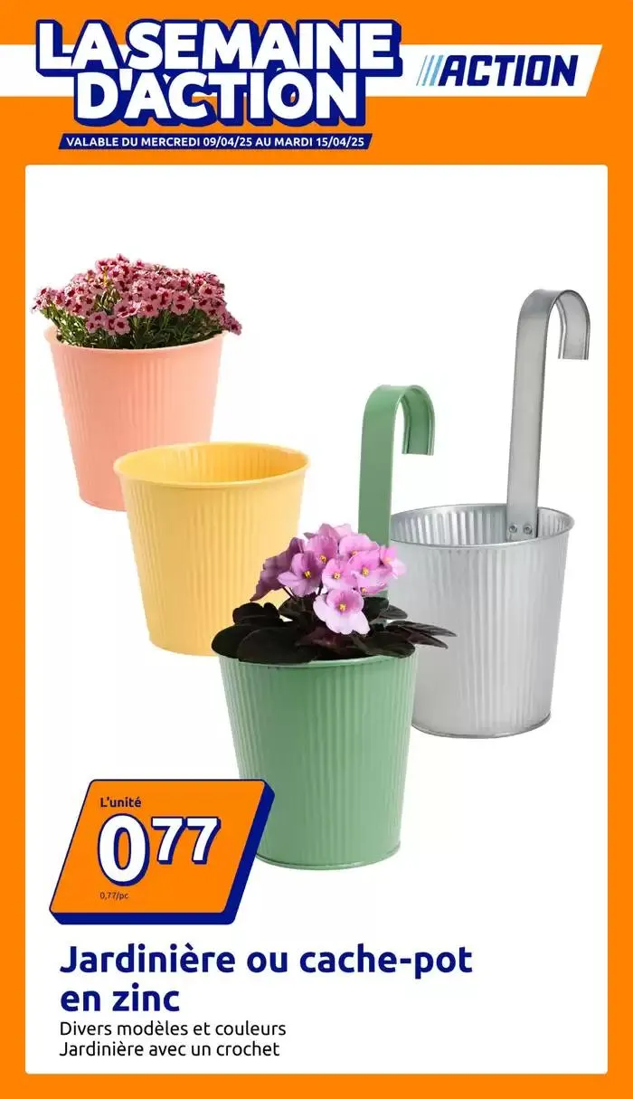 La semaine d'action du 9 avril au 15 avril 2025 - Catalogue page 1