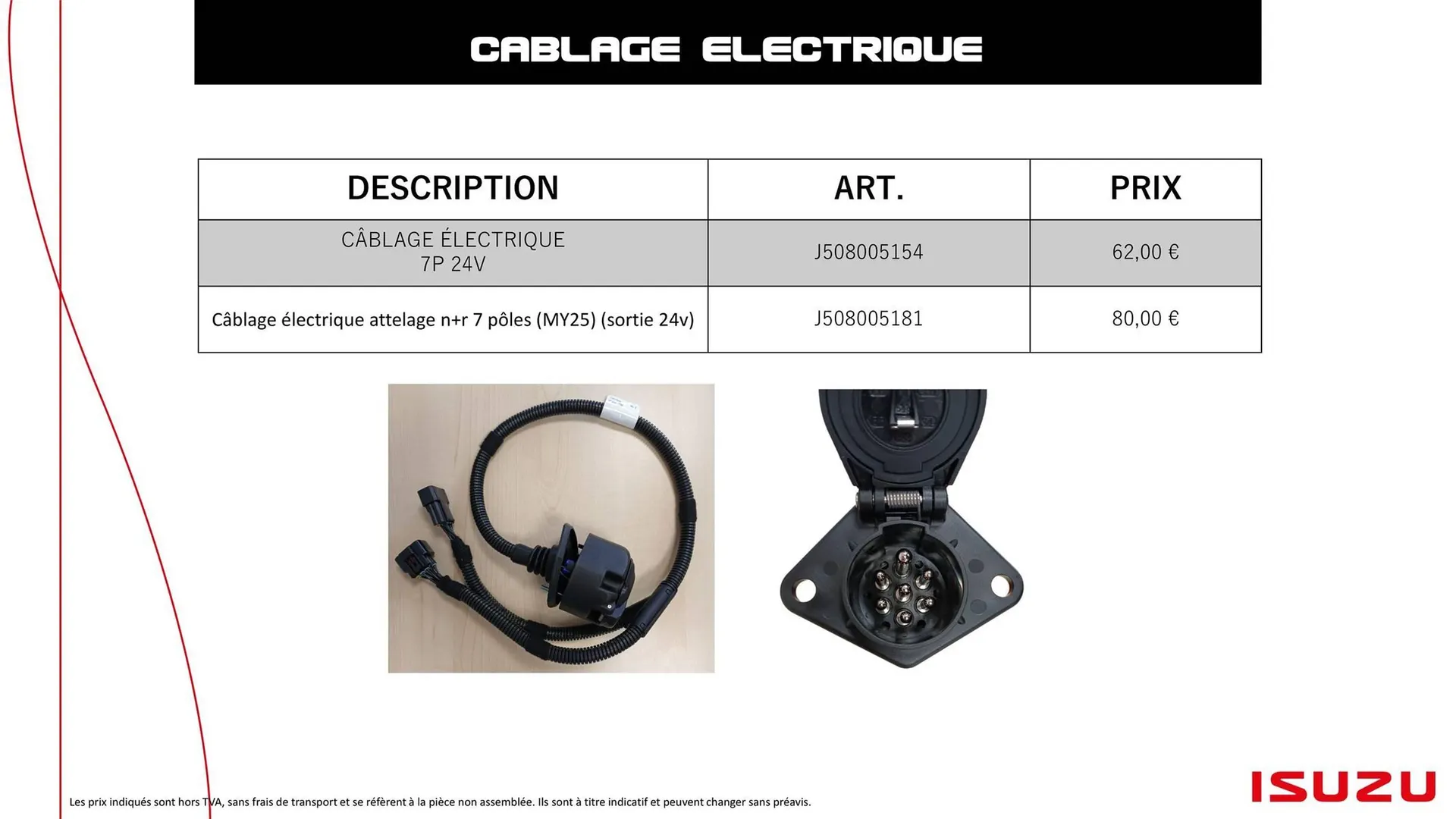 Catalogue Isuzu du 11 novembre au 30 avril 2026 - Catalogue page 6