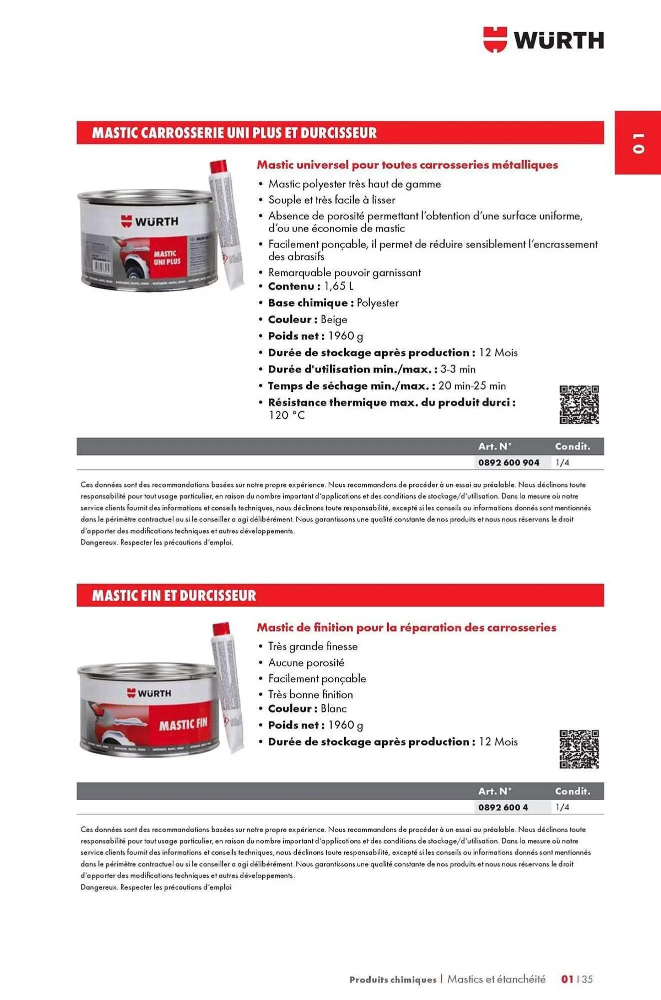 Catalogue Würth du 12 mai au 31 décembre 2025 - Catalogue page 43