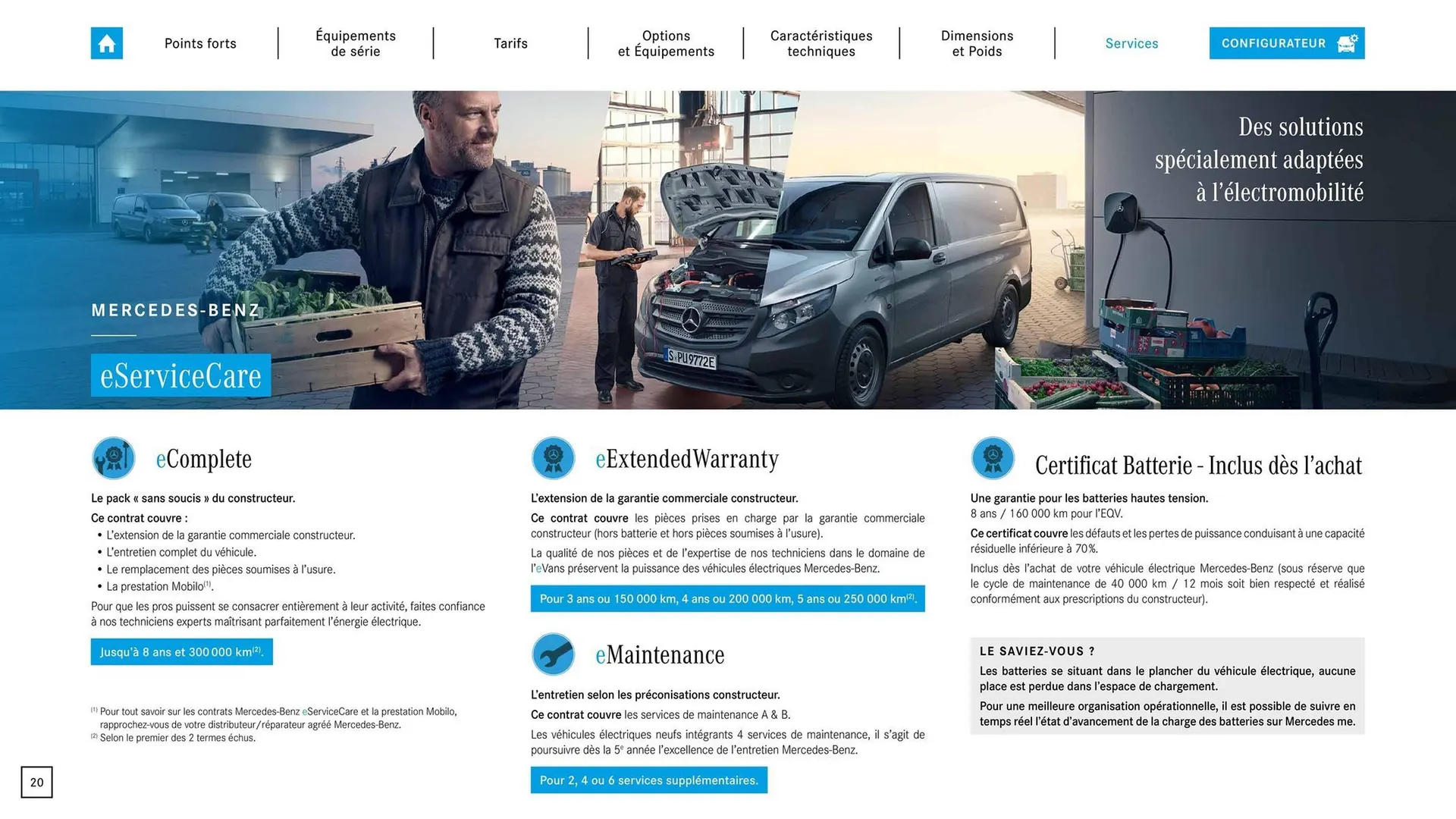 Catalogue Mercedes-Benz du 3 septembre au 3 septembre 2026 - Catalogue page 20