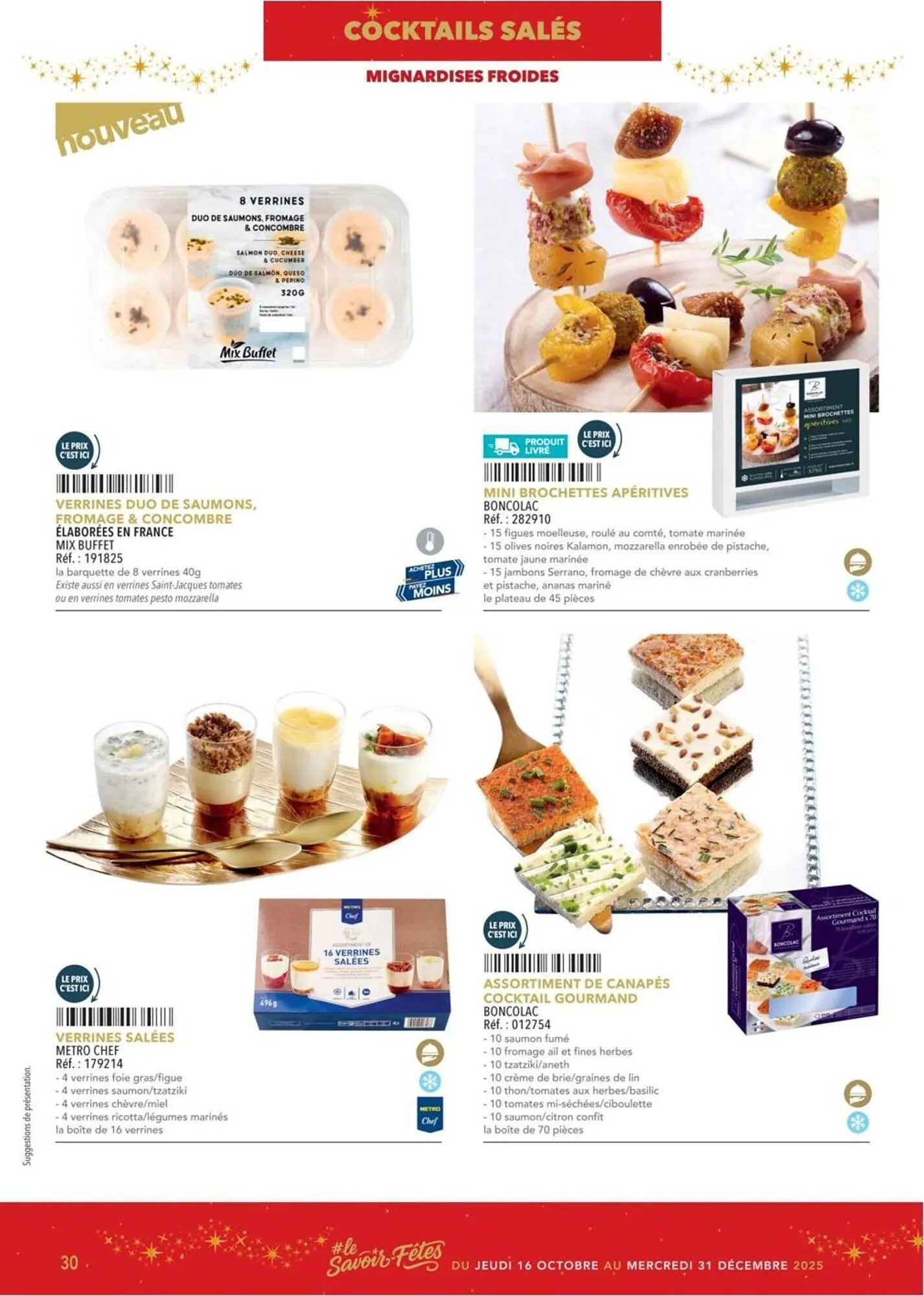 Catalogue METRO du 16 octobre au 31 décembre 2025 - Catalogue page 30