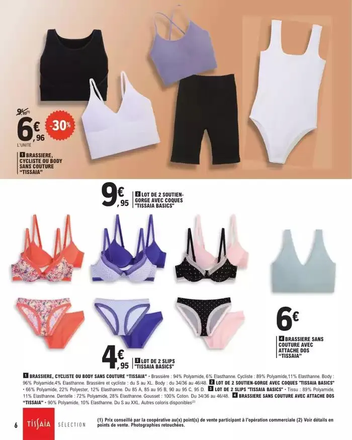 RDV LINGERIE du 20 mai au 31 mai 2025 - Catalogue page 6