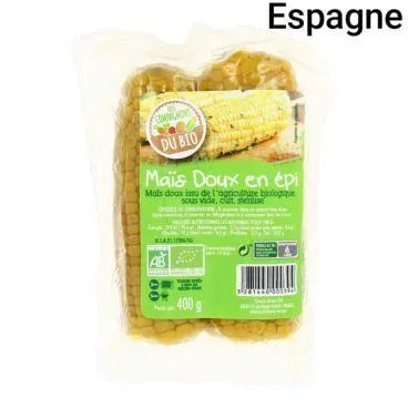 Maïs épis Sachet 400g Bio