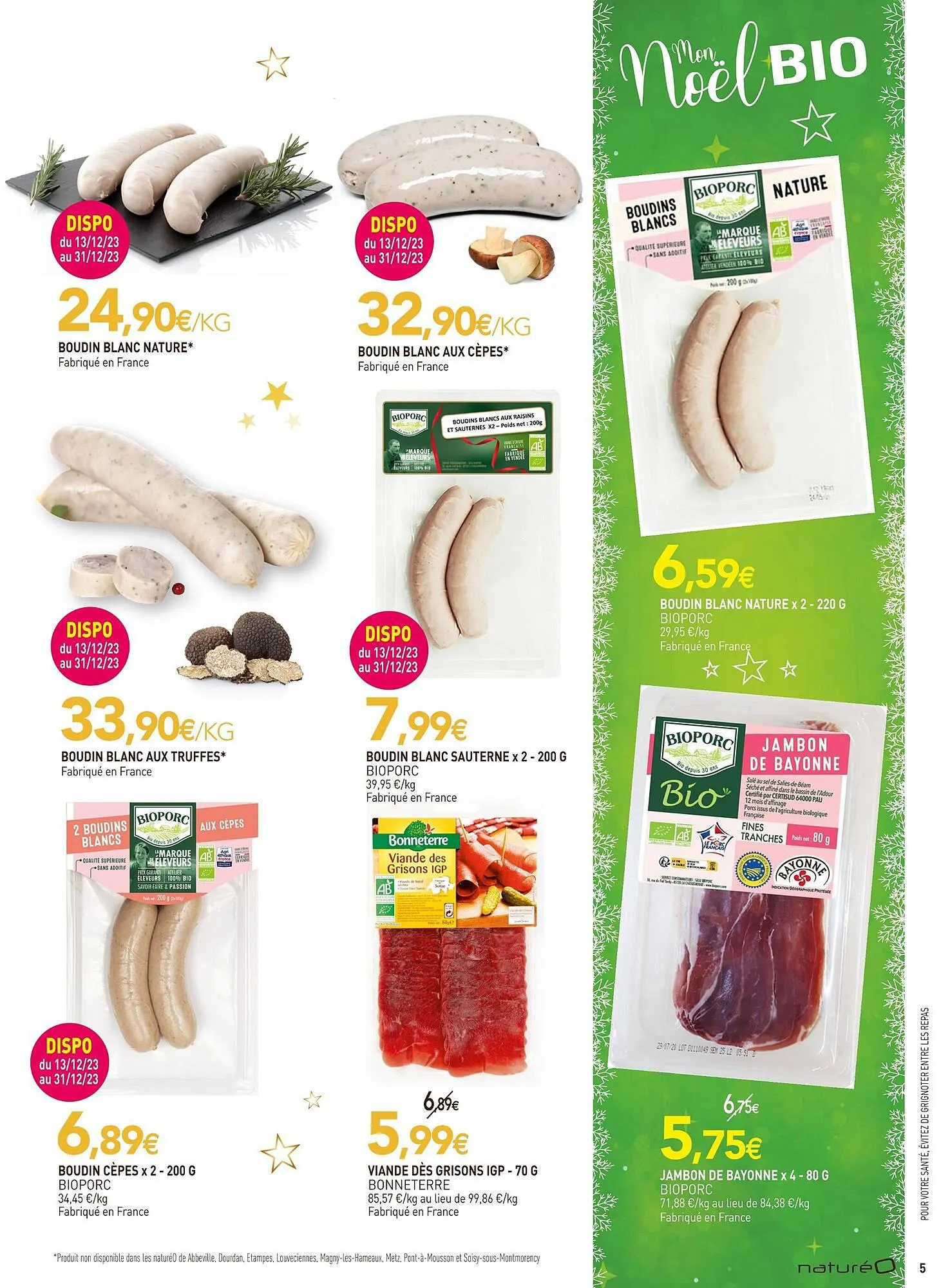 Catalogue naturéO du 21 novembre au 31 décembre 2023 - Catalogue page 5