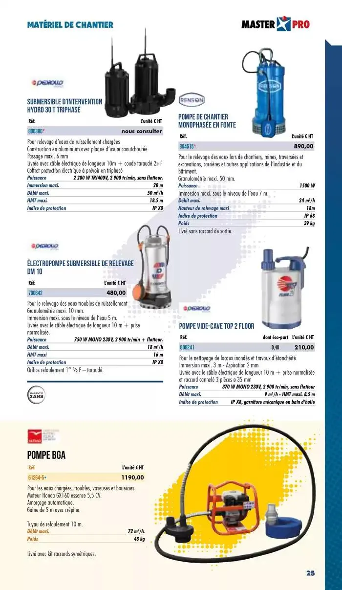 Essentiel Batiment 2025 du 3 janvier au 31 décembre 2025 - Catalogue page 27