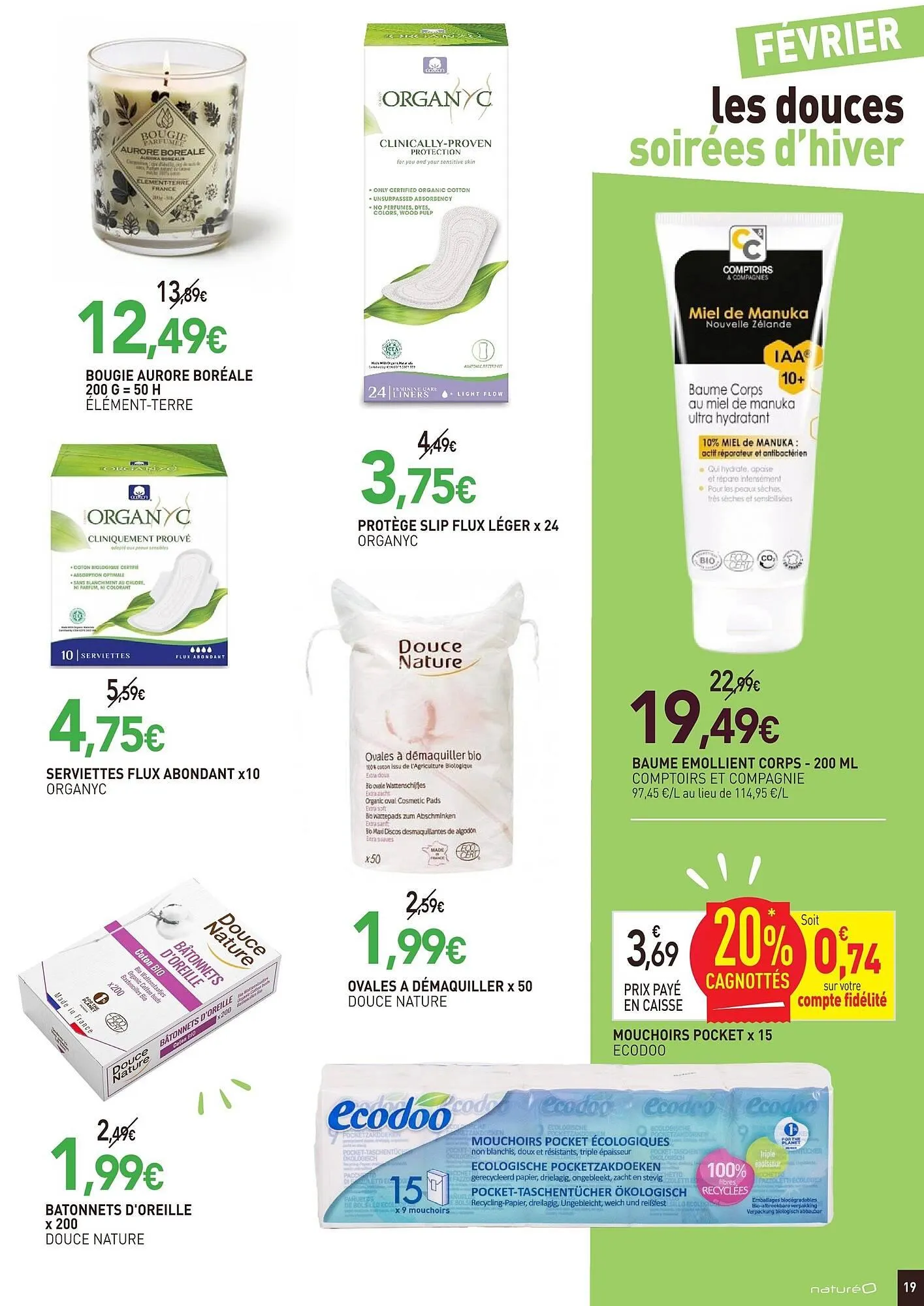 Catalogue naturéO du 4 février au 22 février 2026 - Catalogue page 19
