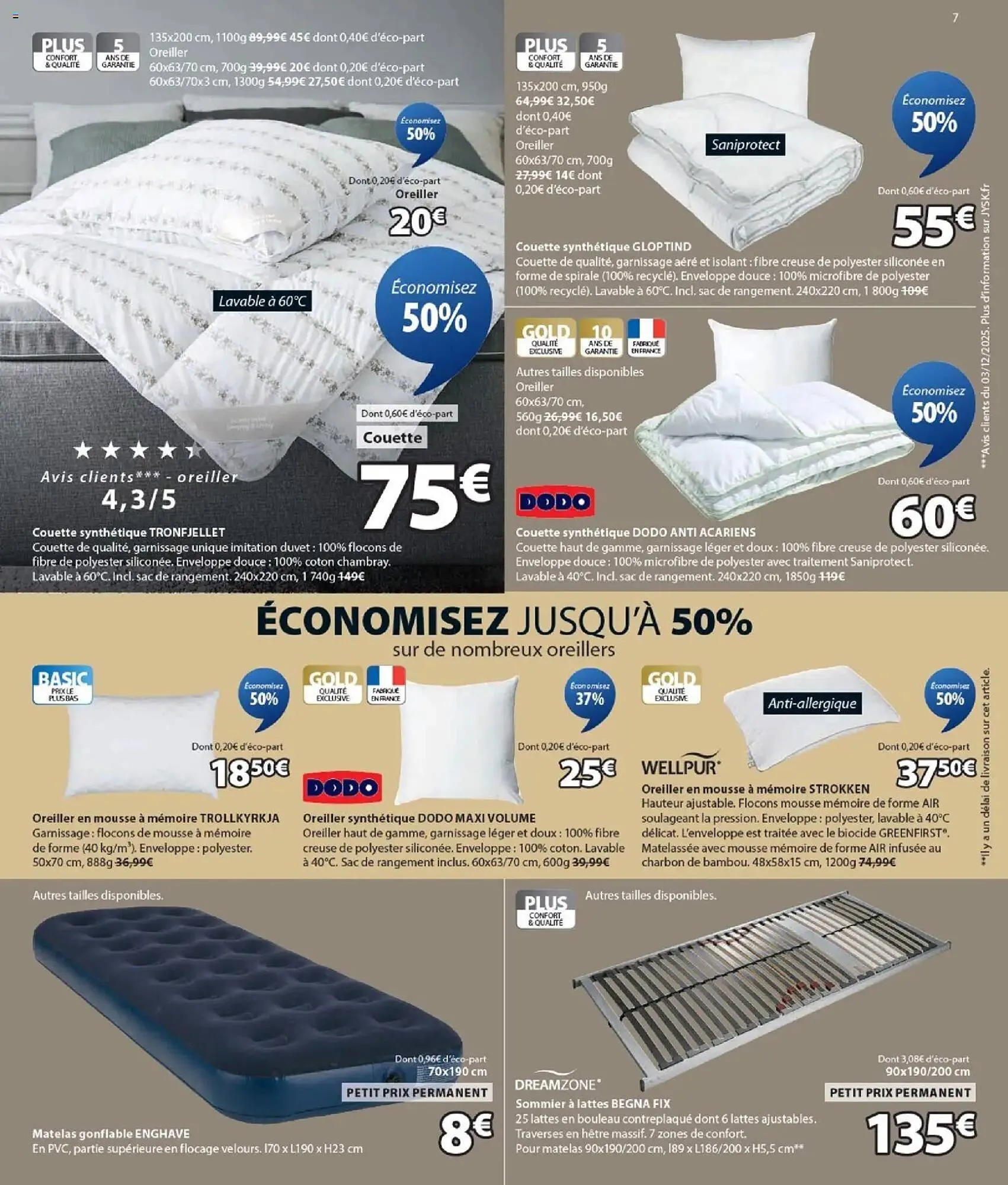 Catalogue JYSK du 4 février au 16 mars 2026 - Catalogue page 7