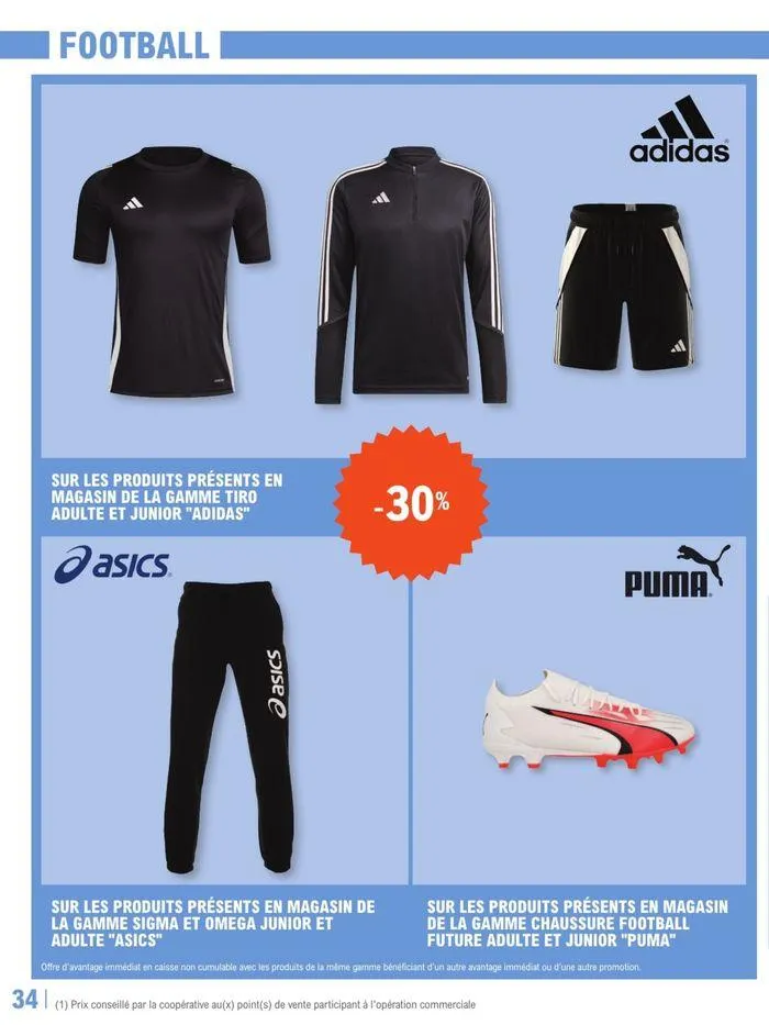 TOP DÉPART POUR LA RENTRÉE À PRIX E. LECLERC du 31 juillet au 7 septembre 2024 - Catalogue page 34