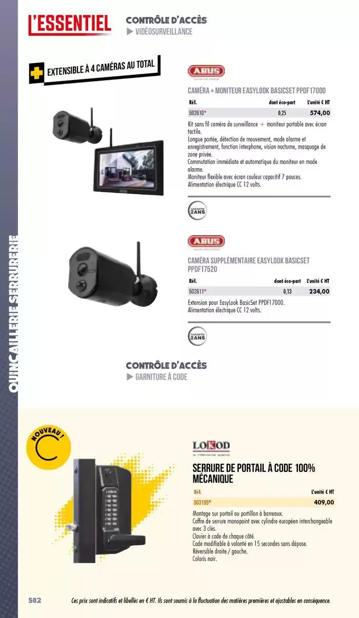 Essentiel Industrie 2025 du 3 janvier au 31 décembre 2025 - Catalogue page 584