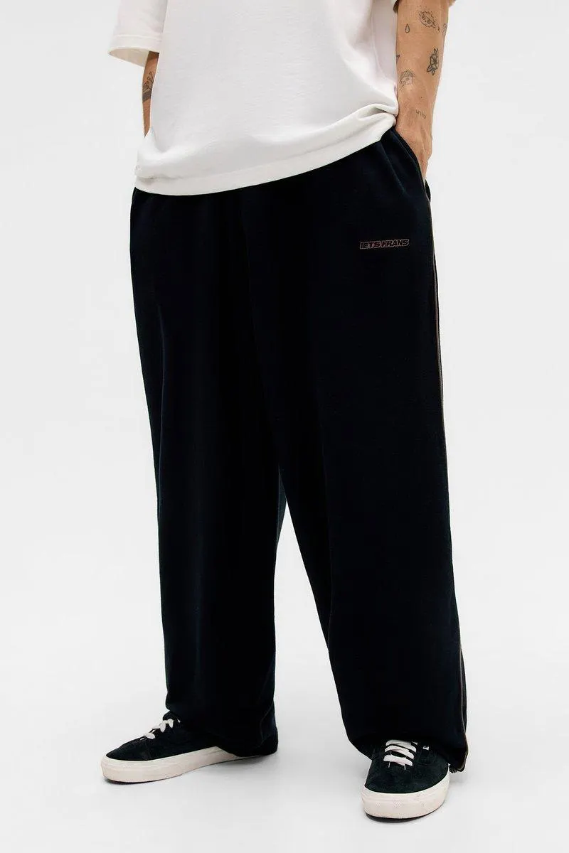 HARRI BAGGY JOGGER UNISEX - Pantalon de survêtement - clean black