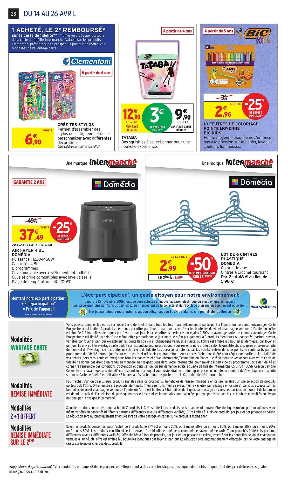 Catalogue Intermarché du 14 avril au 26 avril 2026 - Catalogue page 28