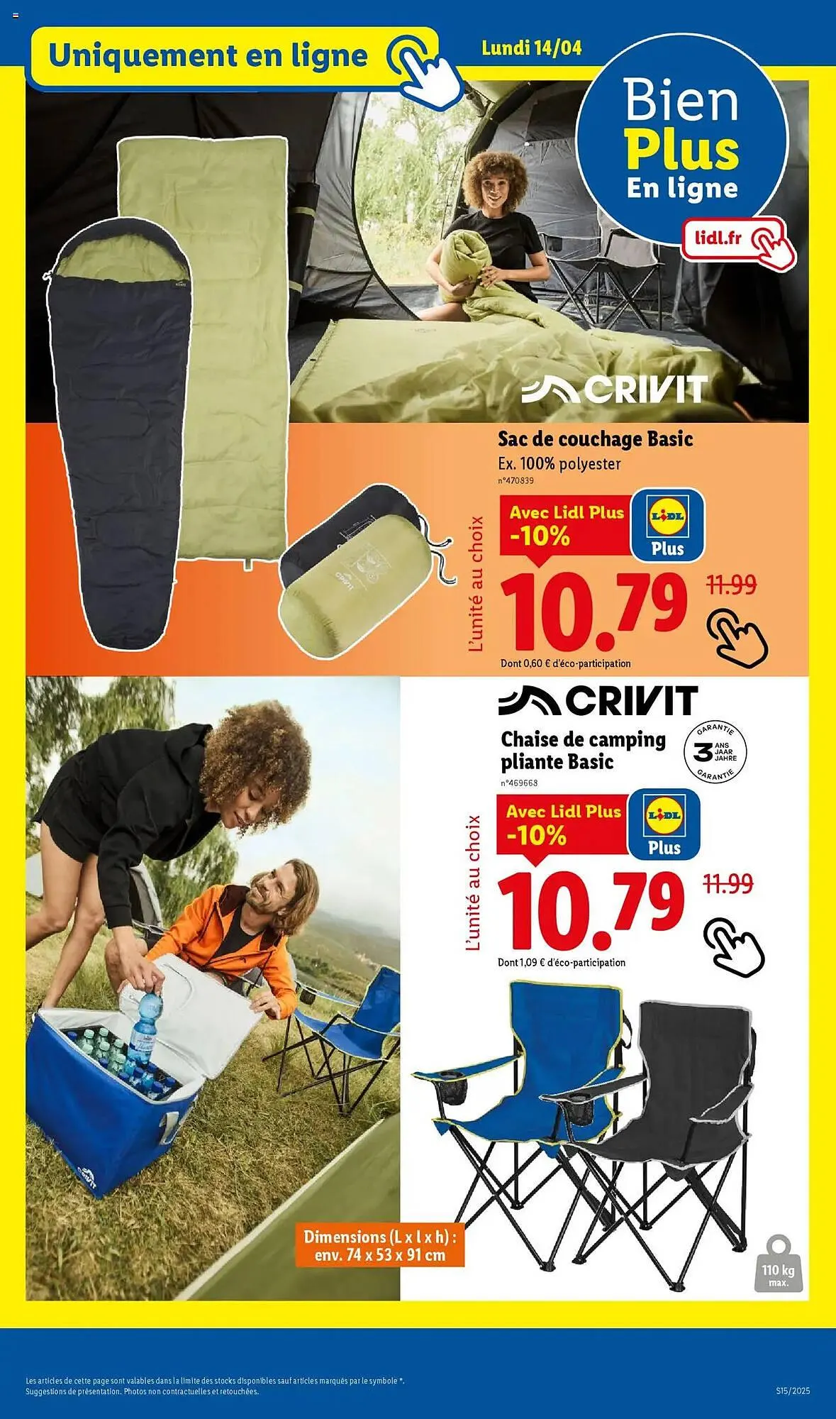 Catalogue Lidl du 10 avril au 16 avril 2025 - Catalogue page 71