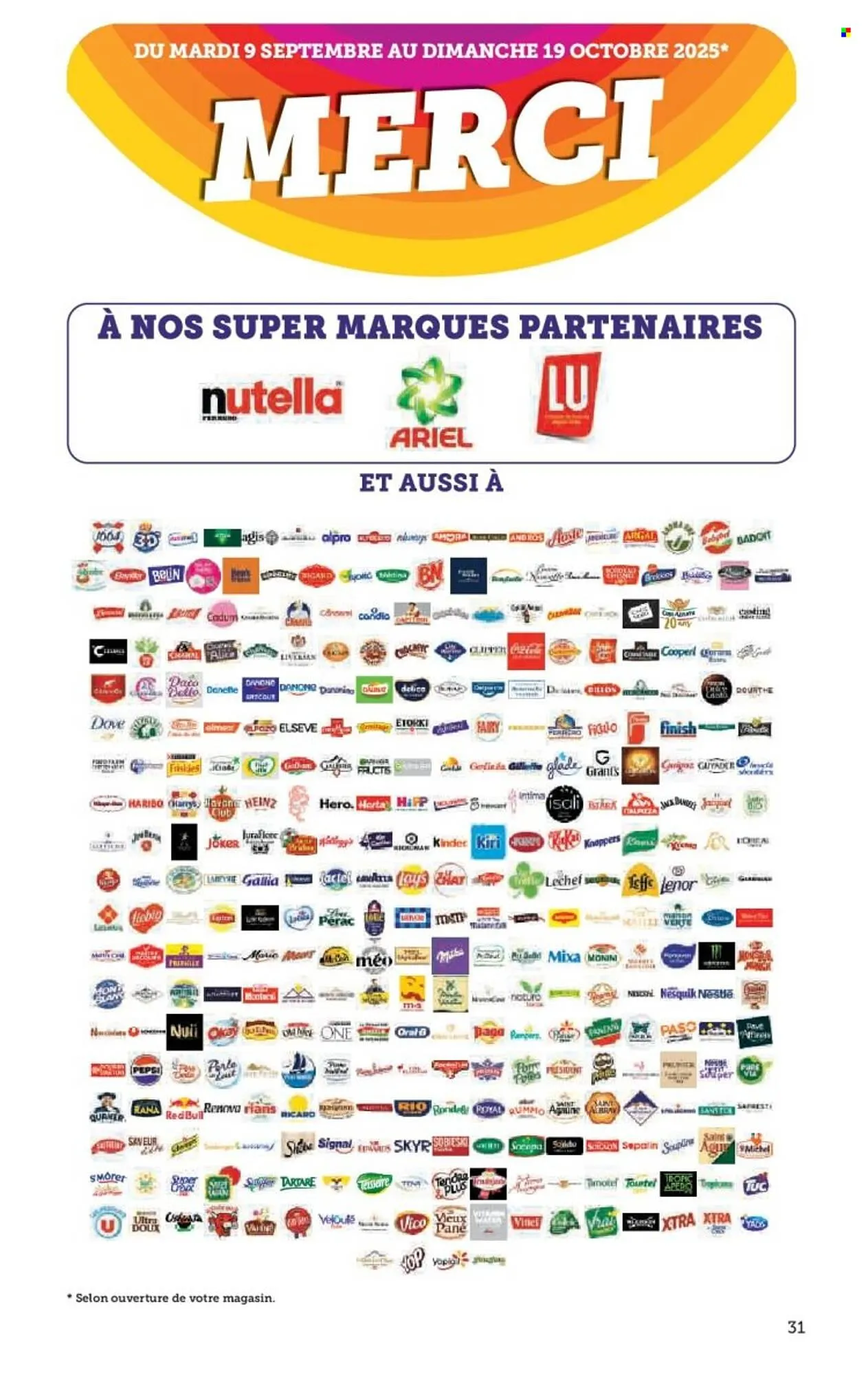 Catalogue Super U du 23 septembre au 5 octobre 2025 - Catalogue page 31