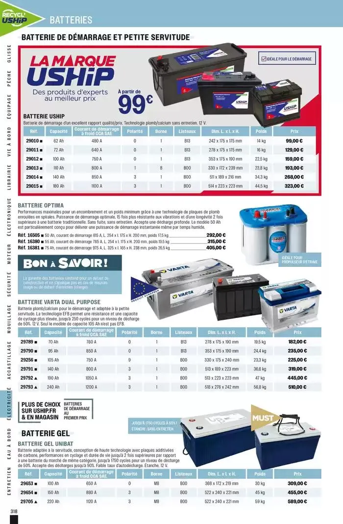 Navigue  du 24 février au 31 décembre 2025 - Catalogue page 318