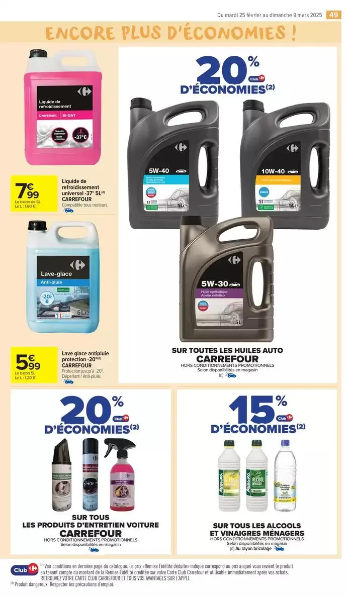 - 50% SUR LE 2ÈME du 25 février au 9 mars 2025 - Catalogue page 51