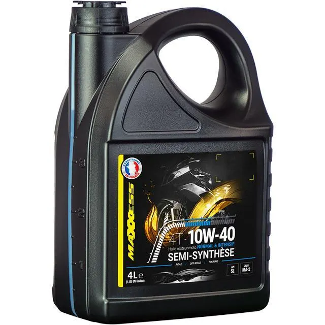 MAXXESS Huile 4T Huile 4 Temps Semi-Synthèse 4L Huiles 4T