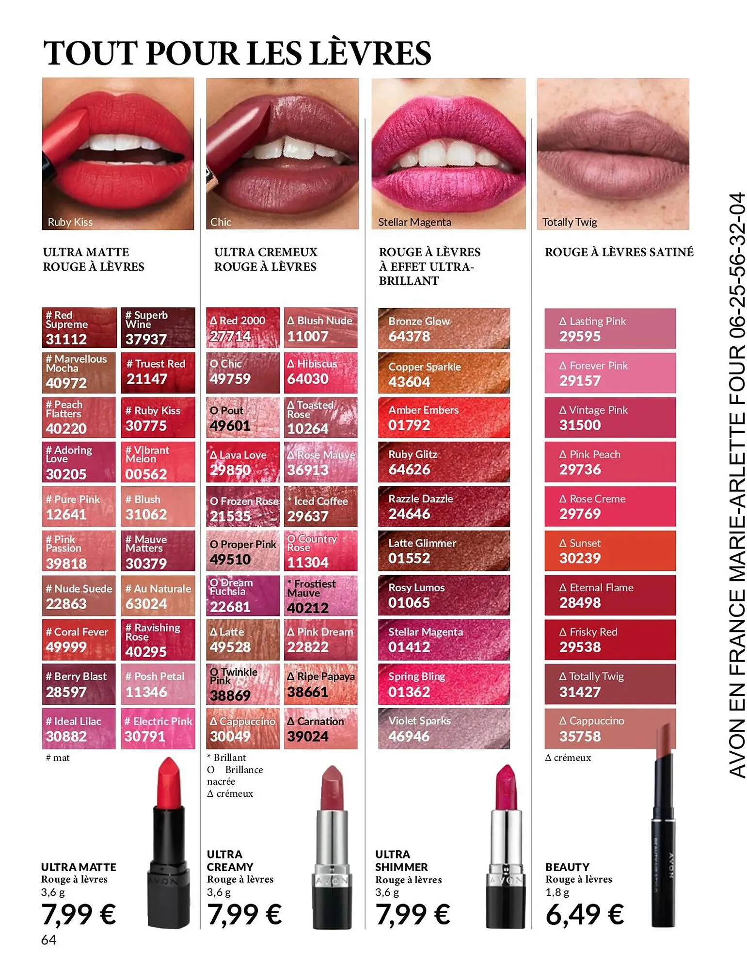 Catalogue AVON du 1 novembre au 30 novembre 2023 - Catalogue page 64