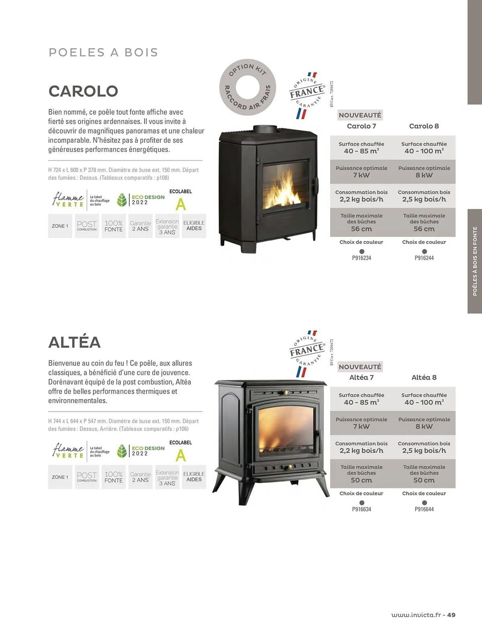 Catalogue Invicta du 29 avril au 31 décembre 2026 - Catalogue page 49