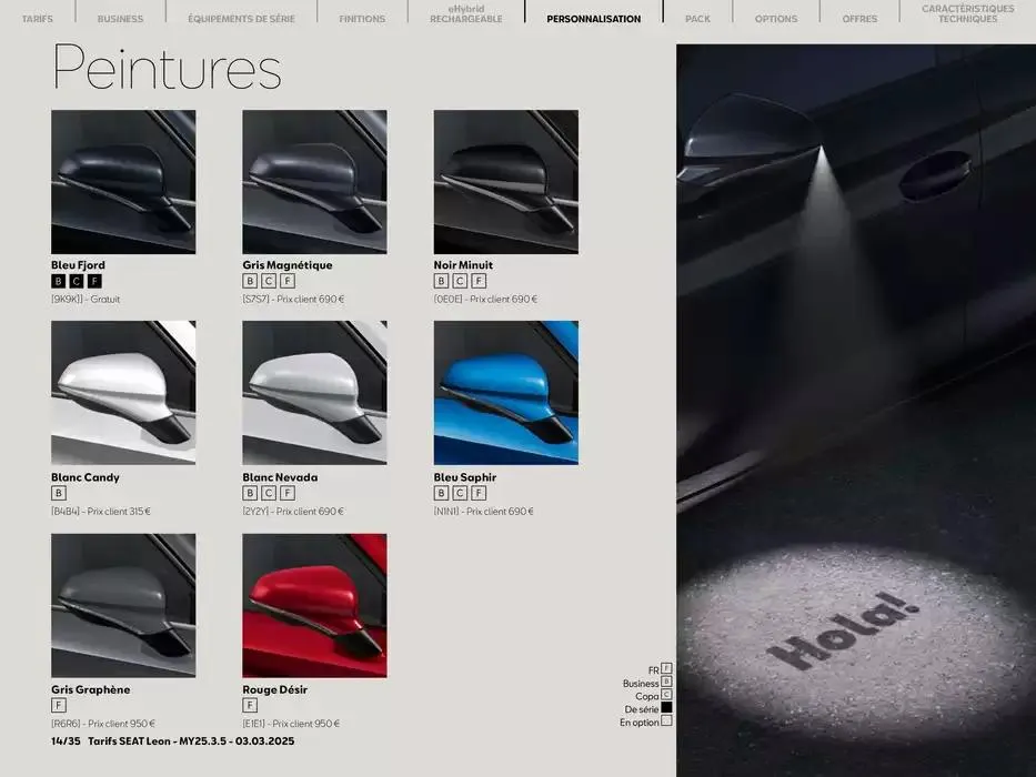 SEAT Leon 5 portes du 5 mars au 5 mars 2026 - Catalogue page 14