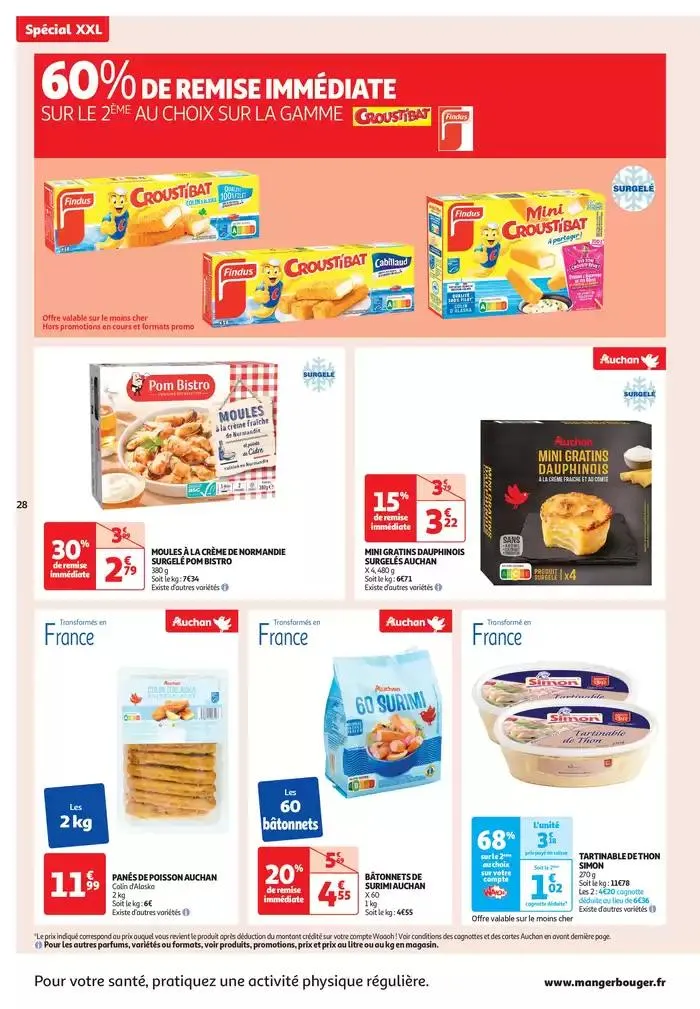 Les 25 jours Waaoh, spécial XXL  du 25 mars au 6 avril 2025 - Catalogue page 28