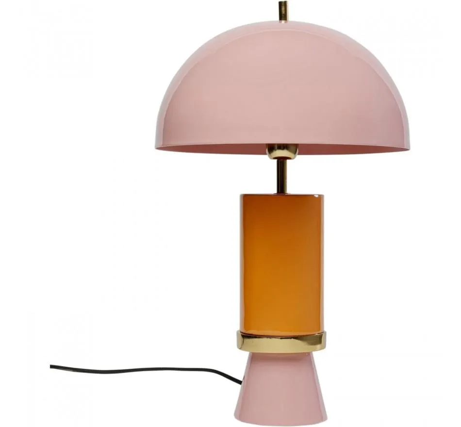 Lampe Josy rose Kare Design