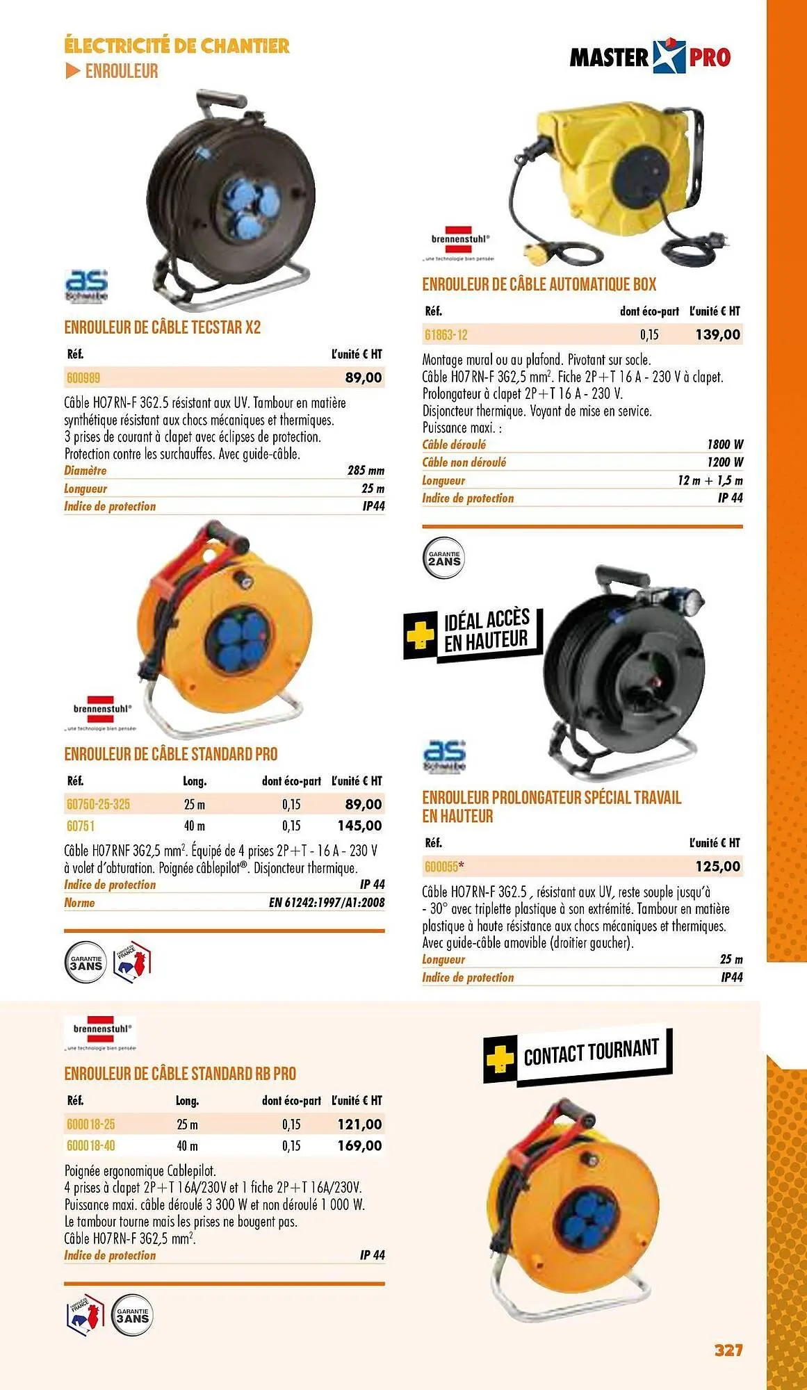 Catalogue Master Pro du 3 janvier au 31 décembre 2025 - Catalogue page 329