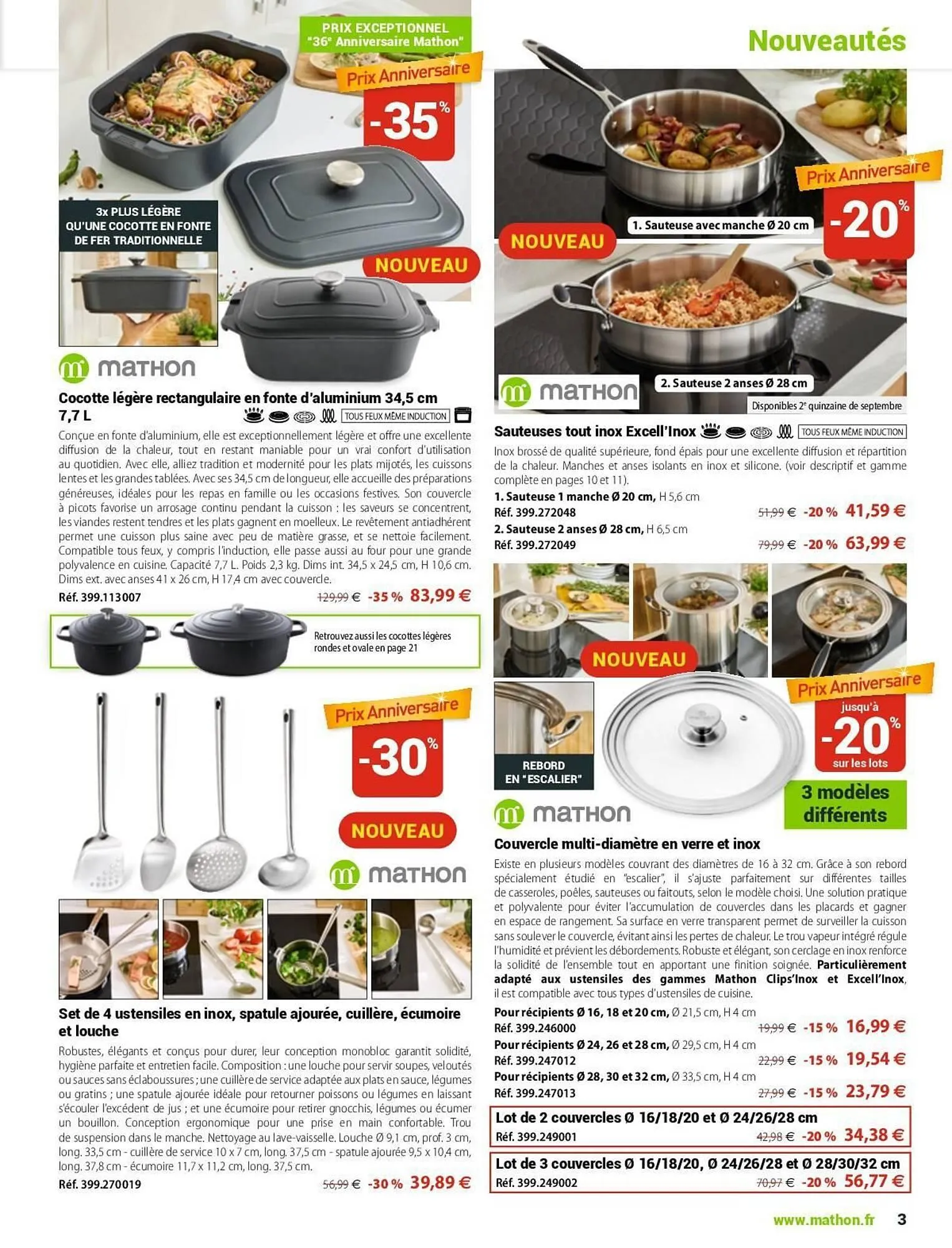 Catalogue Mathon du 12 septembre au 31 décembre 2025 - Catalogue page 3