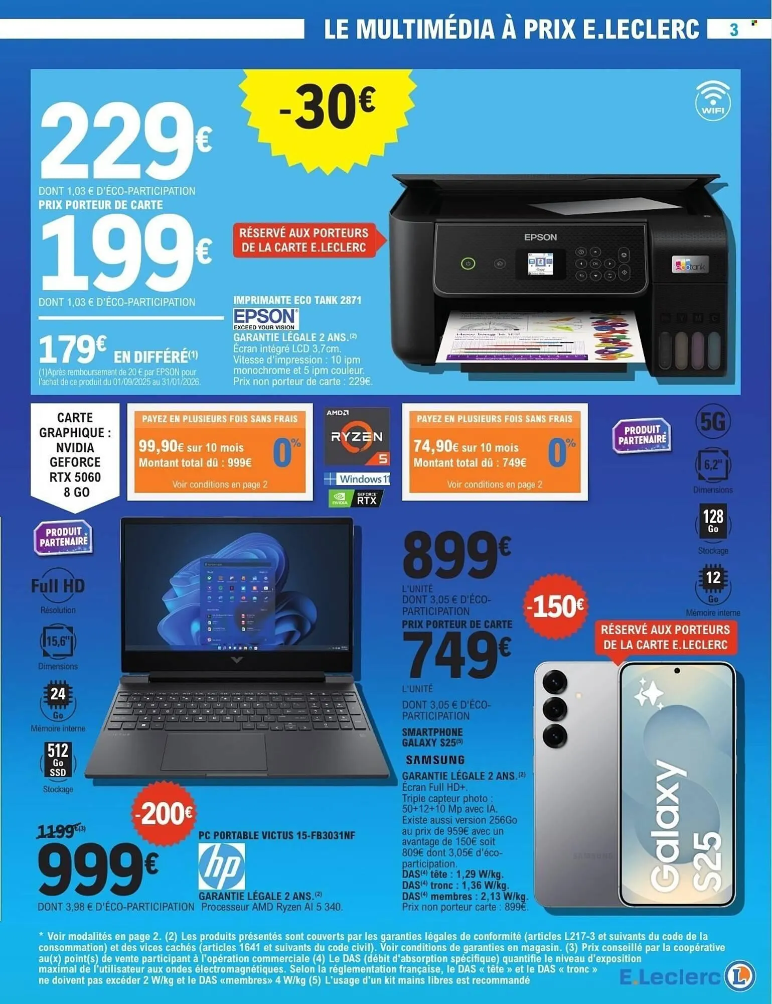Catalogue E.Leclerc du 28 octobre au 8 novembre 2025 - Catalogue page 3
