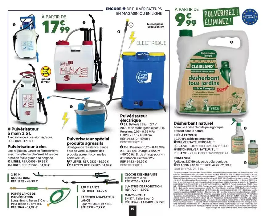 PRINTEMPS/ÉTÉ 2025 du 1 mars au 30 septembre 2025 - Catalogue page 10