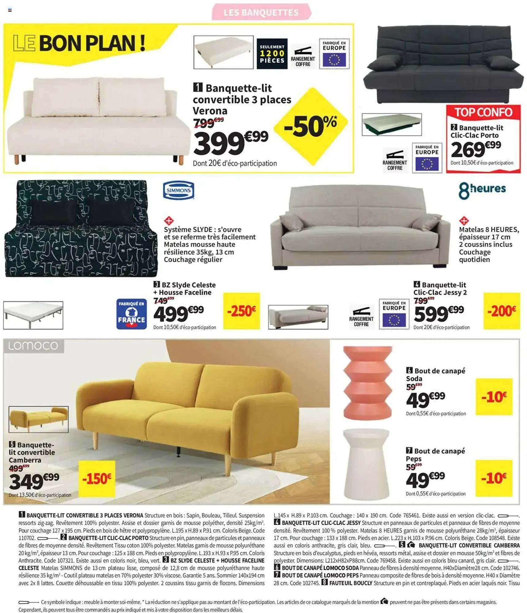 Catalogue Conforama du 8 juillet au 4 août 2025 - Catalogue page 20