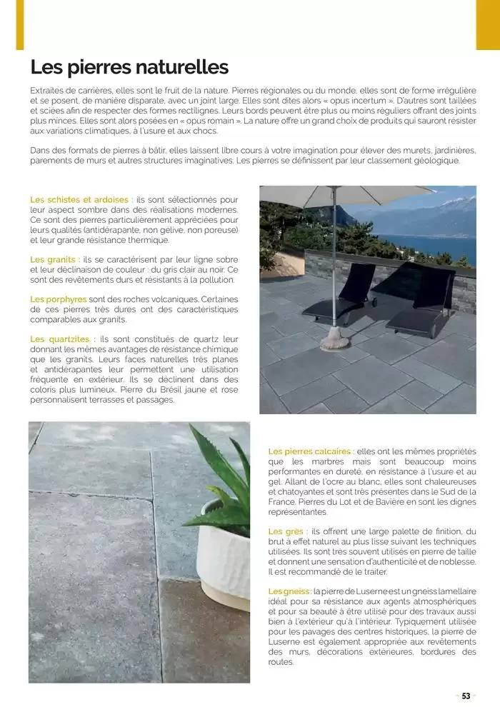 Aménagements Extérieurs 2025 du 30 avril au 31 décembre 2025 - Catalogue page 53