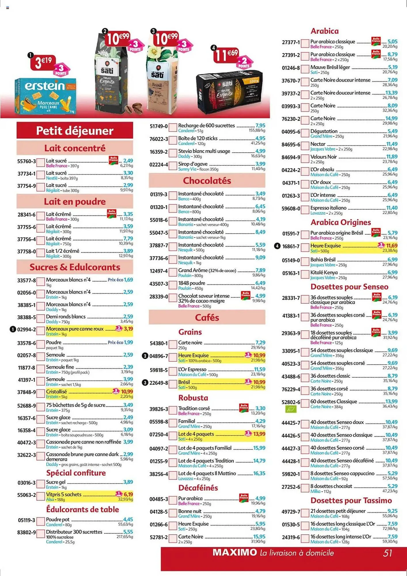 Catalogue Maximo du 7 juillet au 3 août 2025 - Catalogue page 51