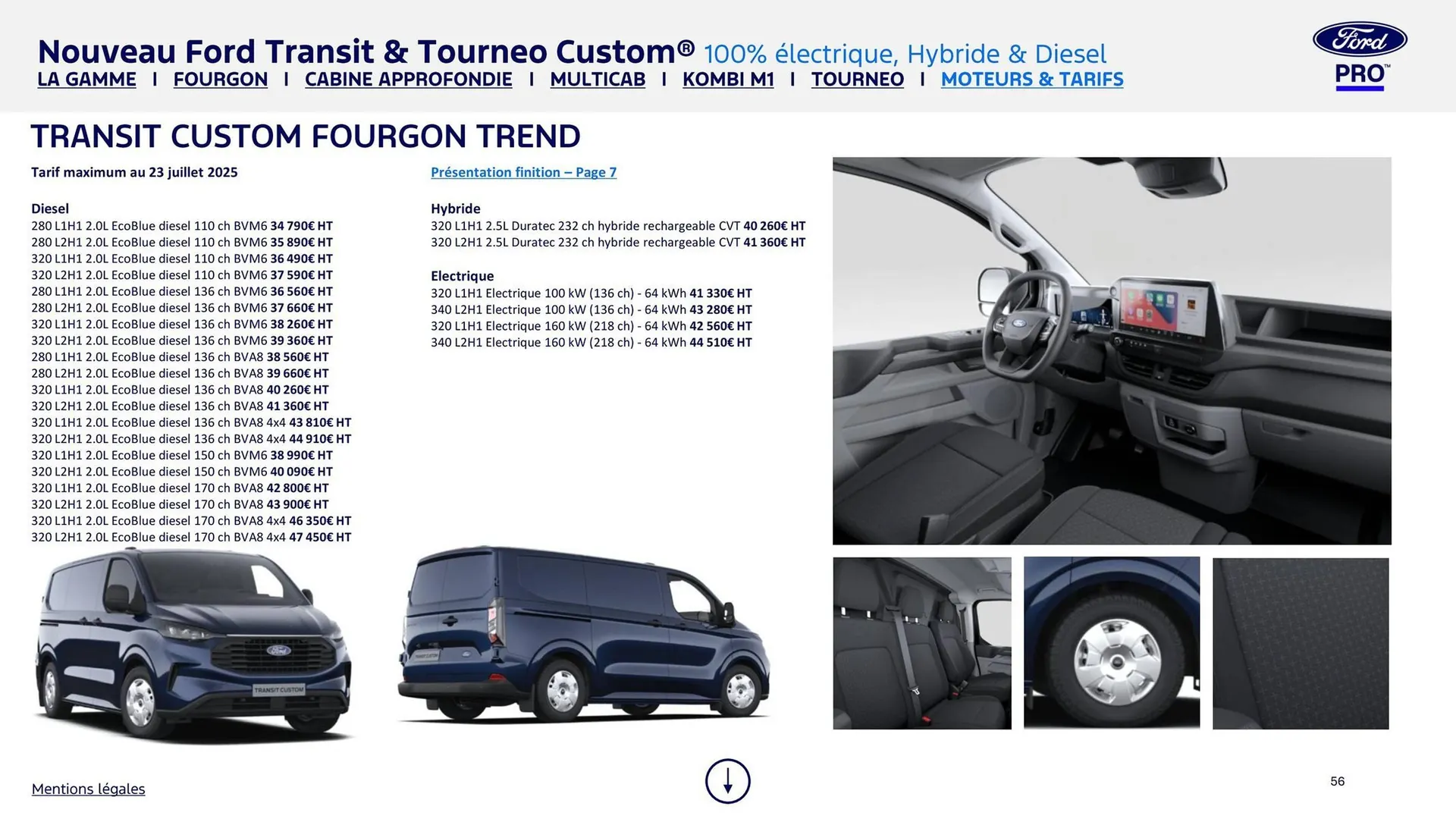 Catalogue Ford du 8 août au 8 août 2026 - Catalogue page 56