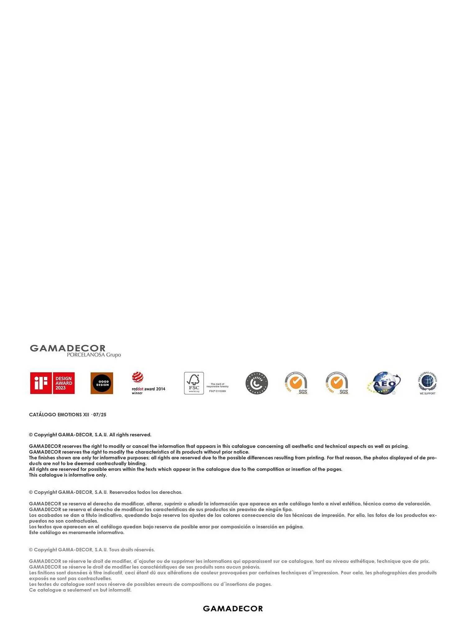 Catalogue Porcelanosa du 26 septembre au 31 décembre 2025 - Catalogue page 62