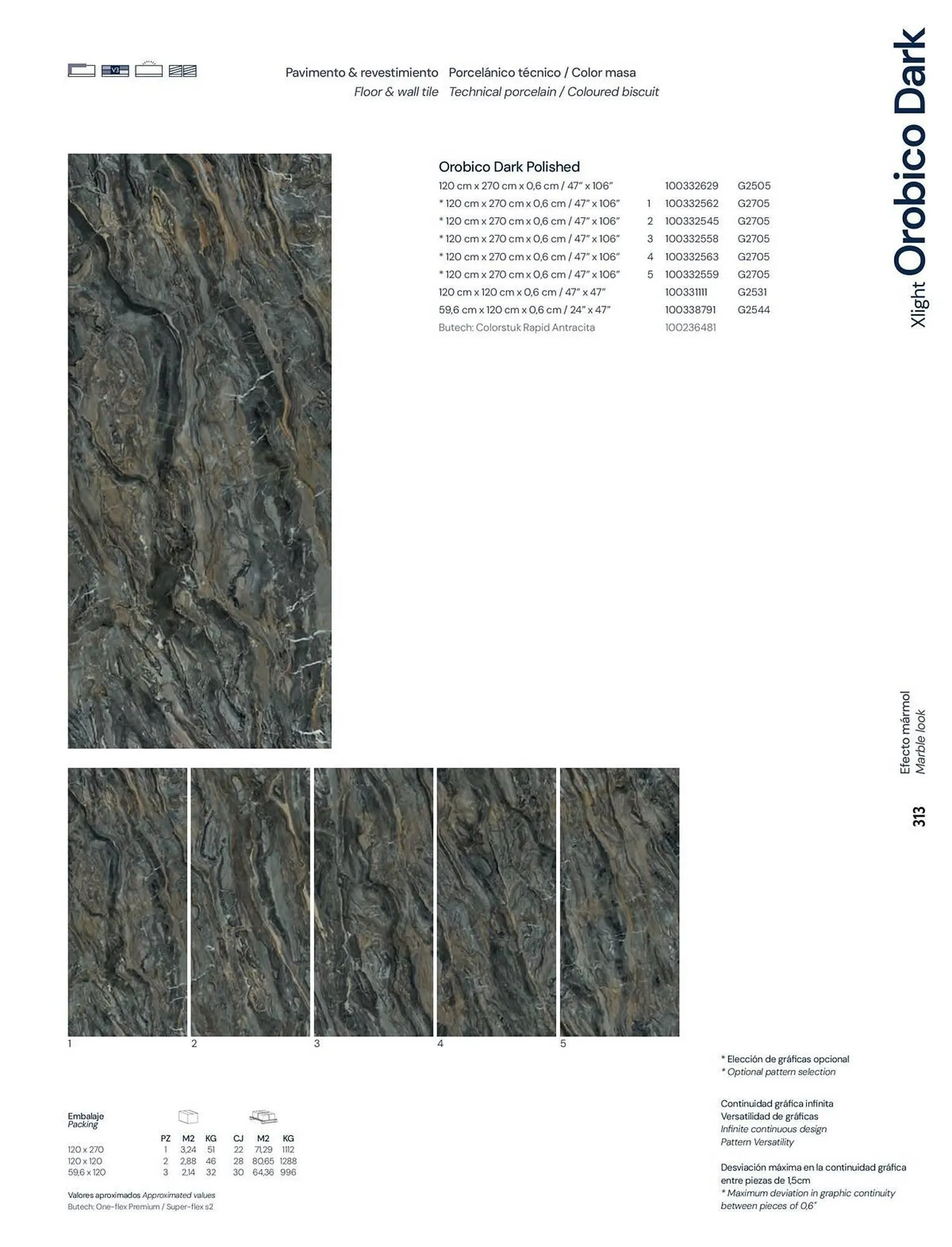 Catalogue Porcelanosa du 23 décembre au 31 décembre 2026 - Catalogue page 315