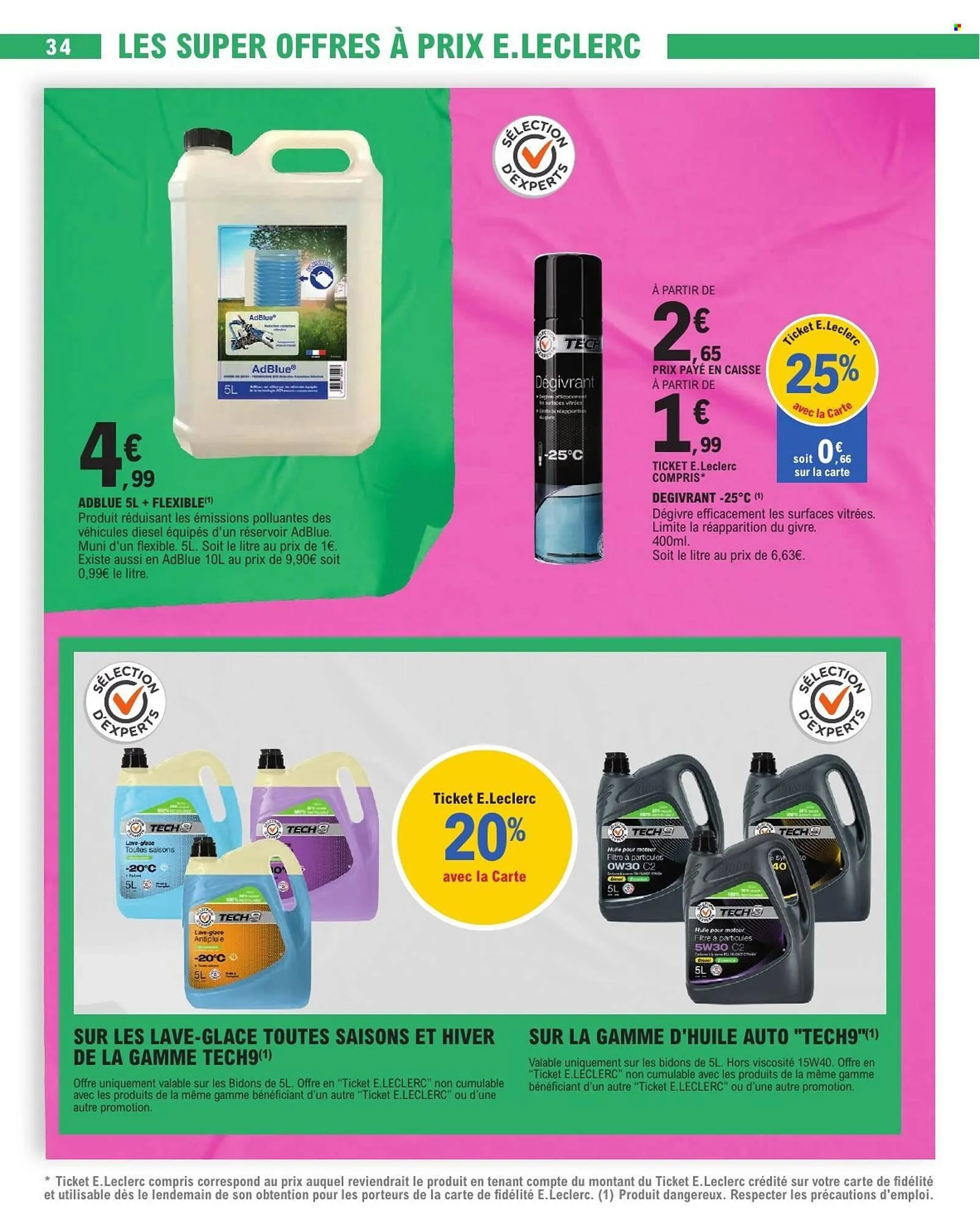 Catalogue E.Leclerc du 6 janvier au 17 janvier 2026 - Catalogue page 34