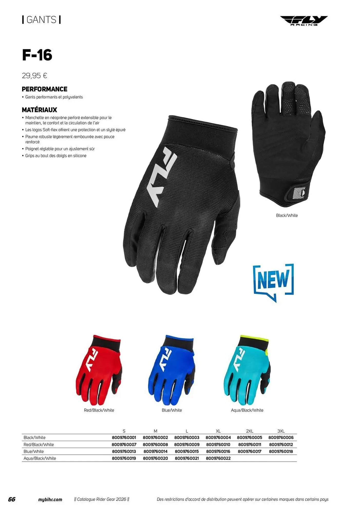 Catalogue Bihr du 1 janvier au 31 janvier 2026 - Catalogue page 66