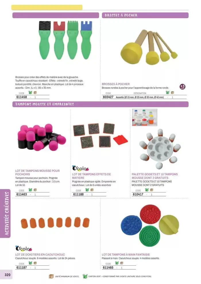 Nos Catalogues Thématiques du 1 janvier au 31 décembre 2025 - Catalogue page 322