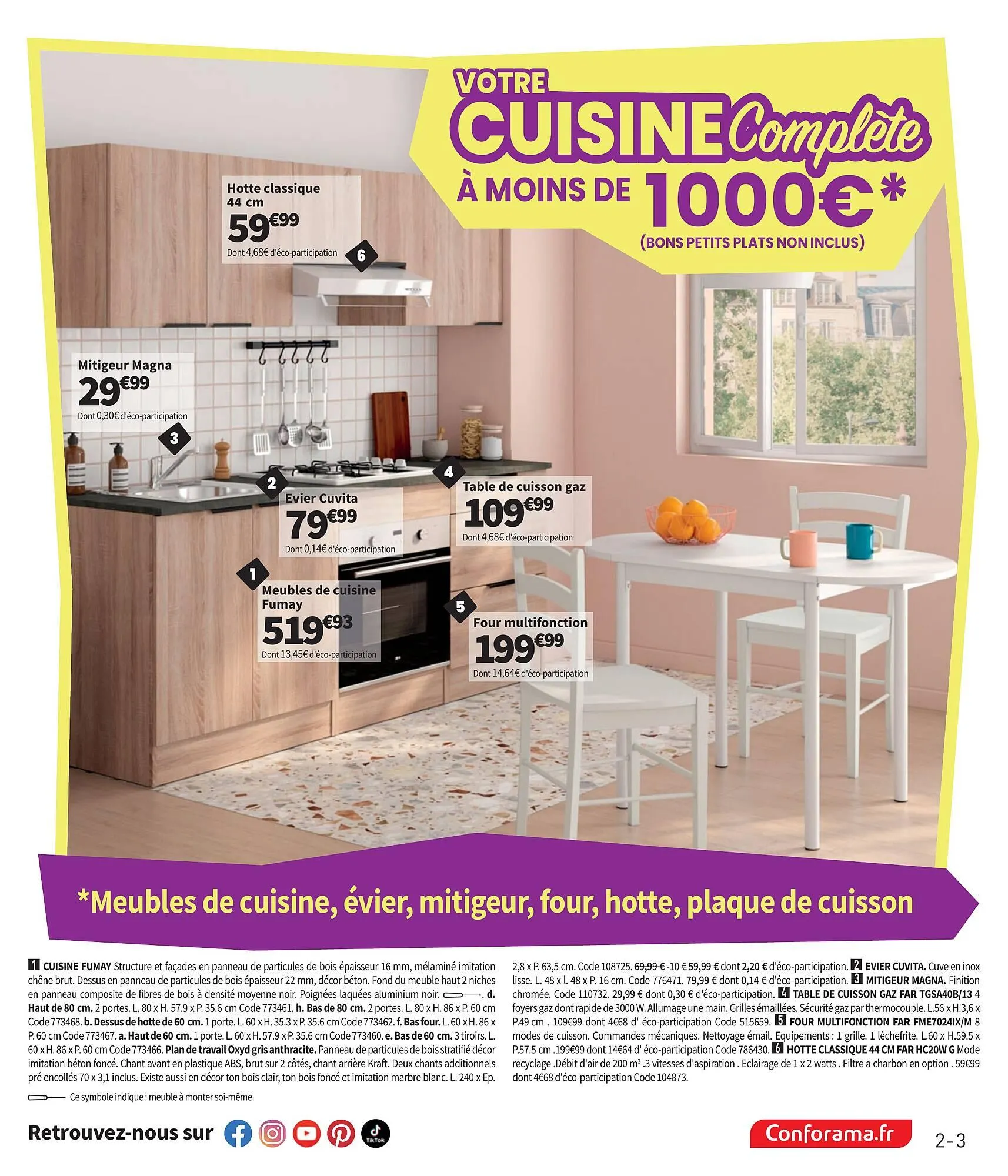 Catalogue Conforama du 24 février au 30 mars 2026 - Catalogue page 3
