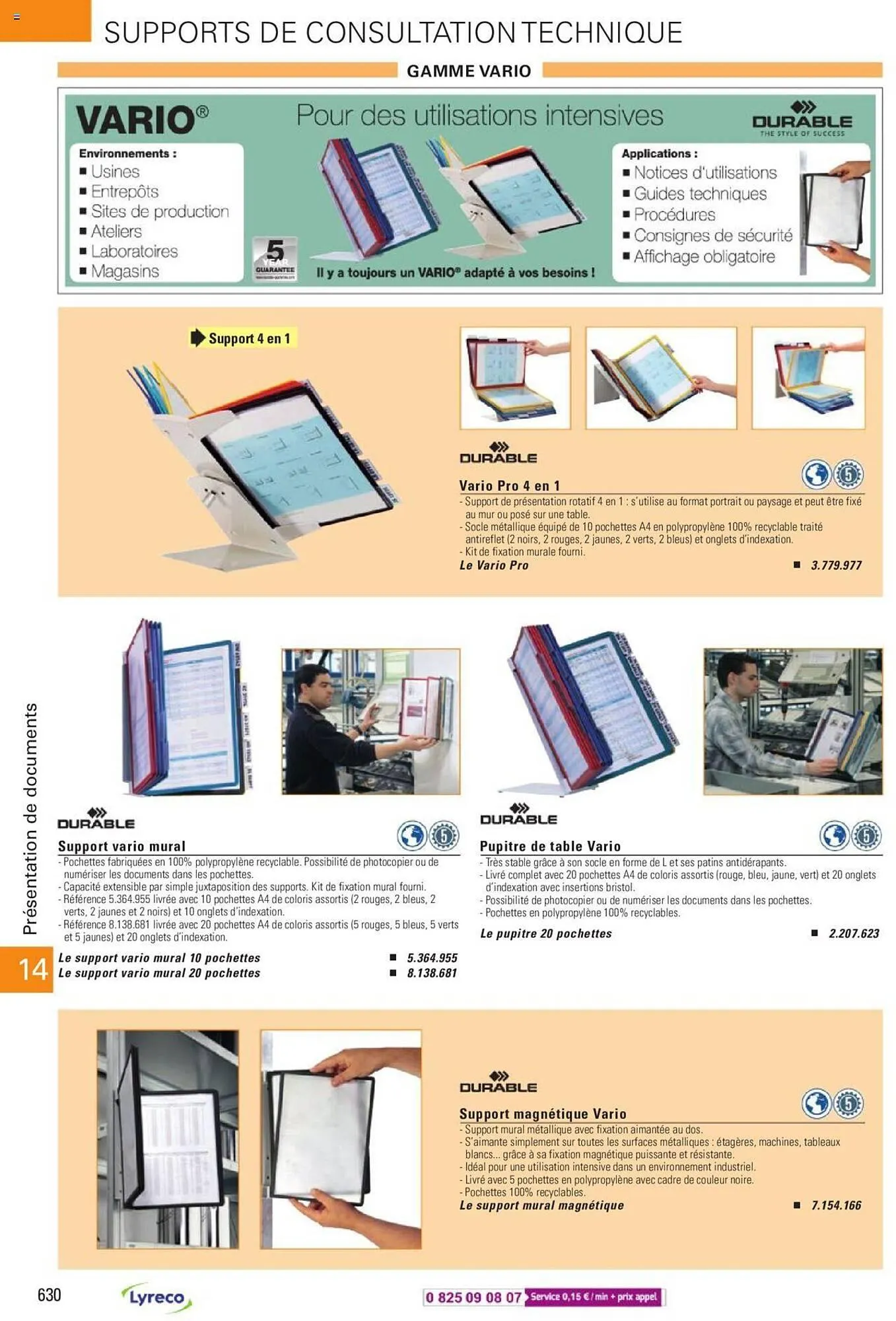 Catalogue Lyreco du 15 mai au 31 décembre 2023 - Catalogue page 630