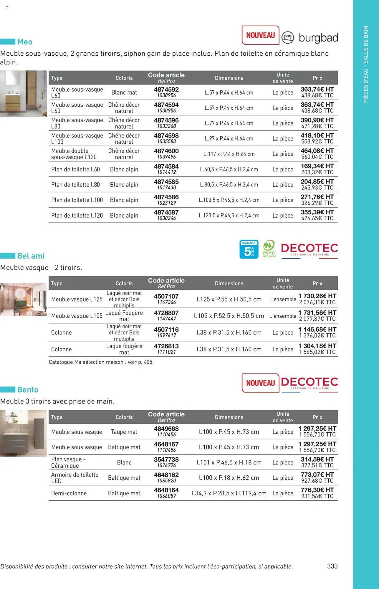 Catalogue Point P du 11 juillet au 31 décembre 2025 - Catalogue page 333