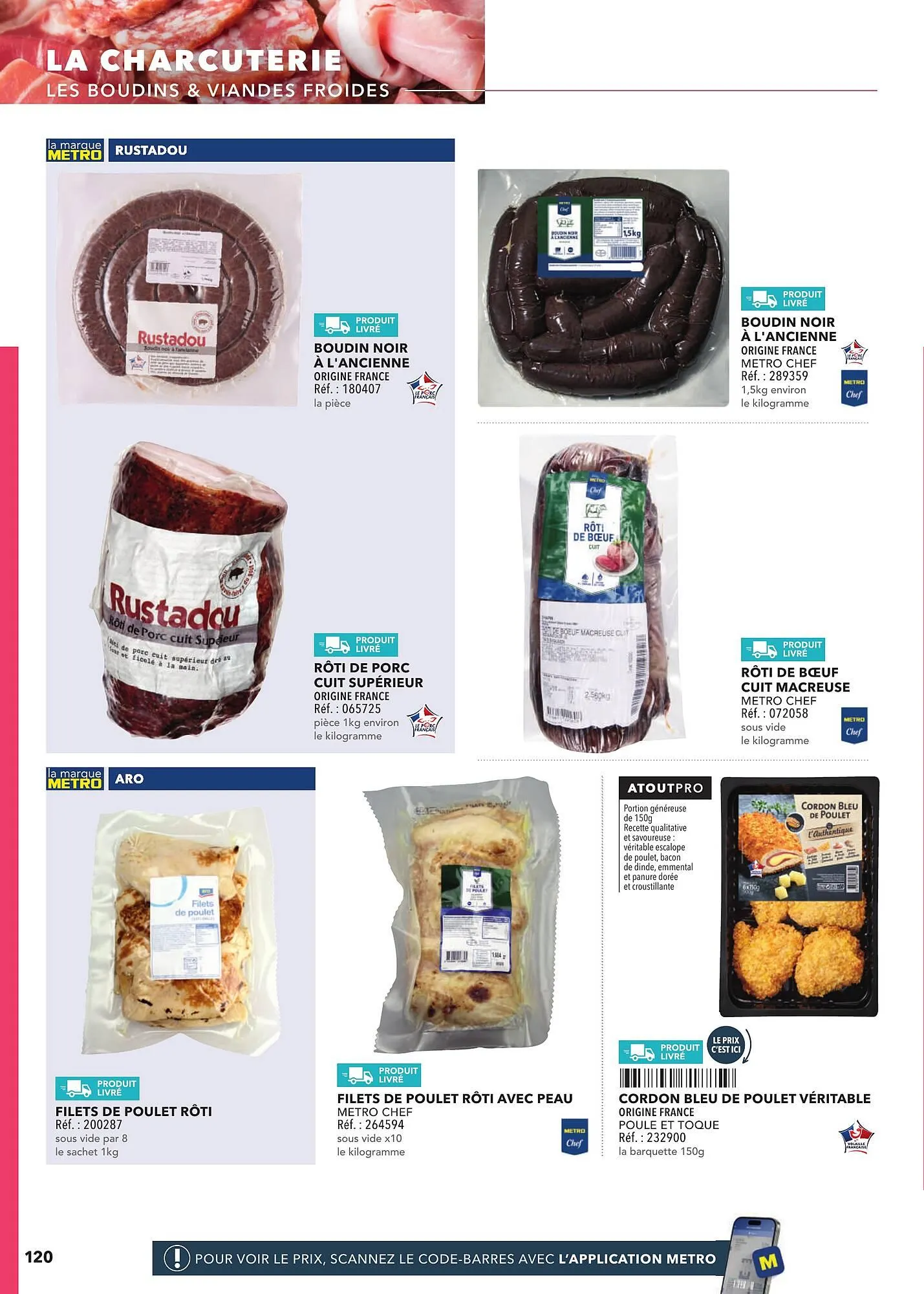 Catalogue METRO du 2 mars au 31 décembre 2025 - Catalogue page 120