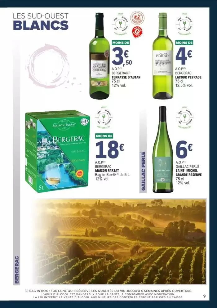 GUIDES DES VINS 2024/2025 du 1 avril au 31 décembre 2025 - Catalogue page 117