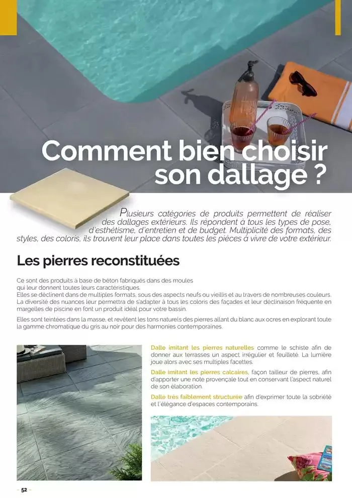 Aménagements Extérieurs 2025 du 30 avril au 31 décembre 2025 - Catalogue page 52