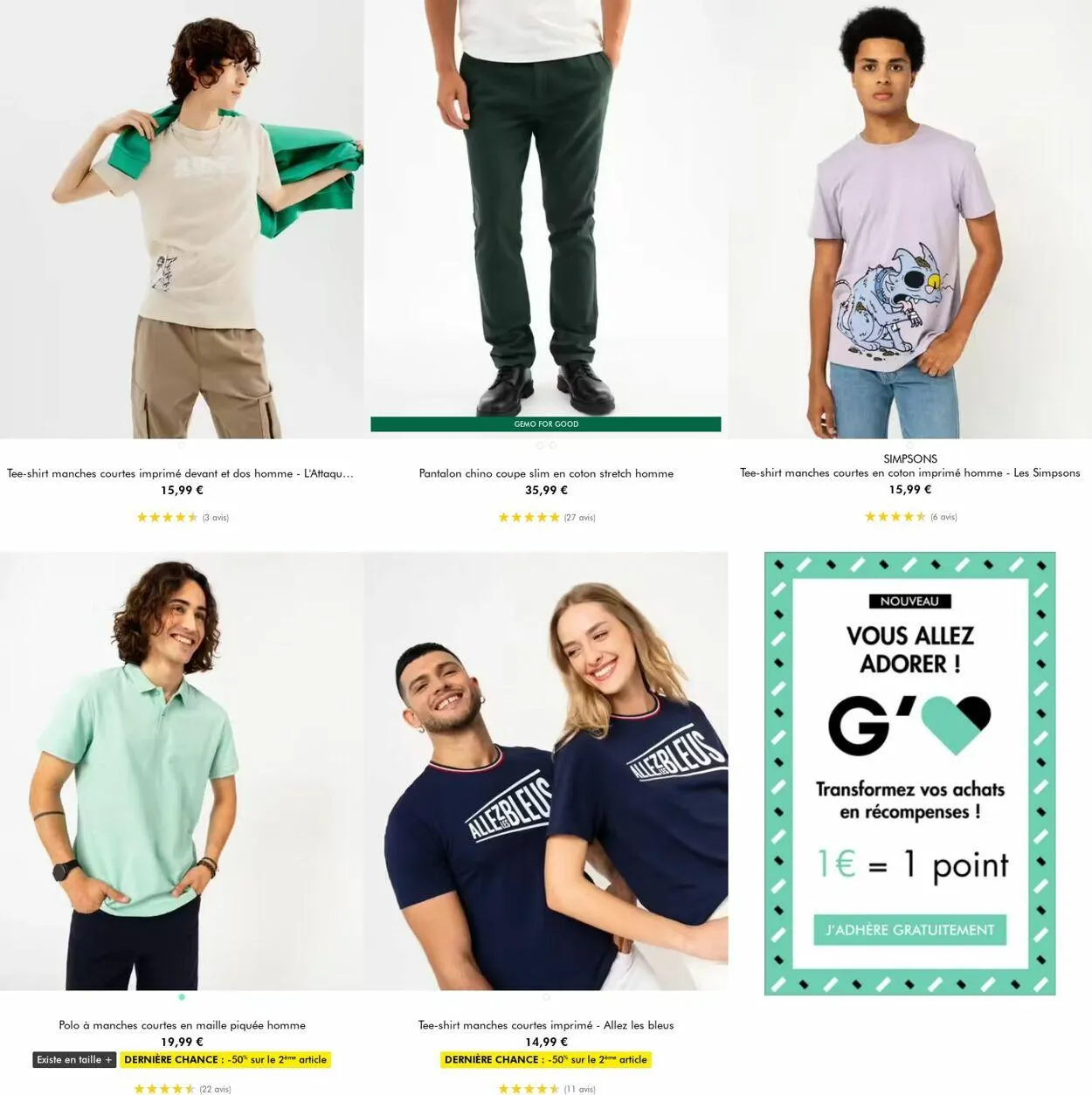 Gémo Catalogue actuel du 30 avril au 13 mai 2025 - Catalogue page 7