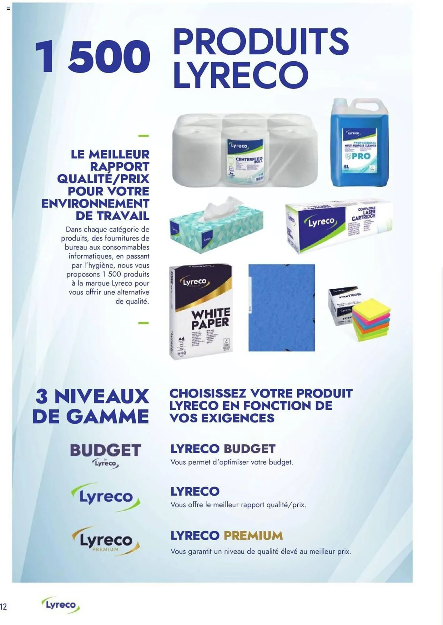 Catalogue Lyreco du 15 mai au 31 décembre 2023 - Catalogue page 12