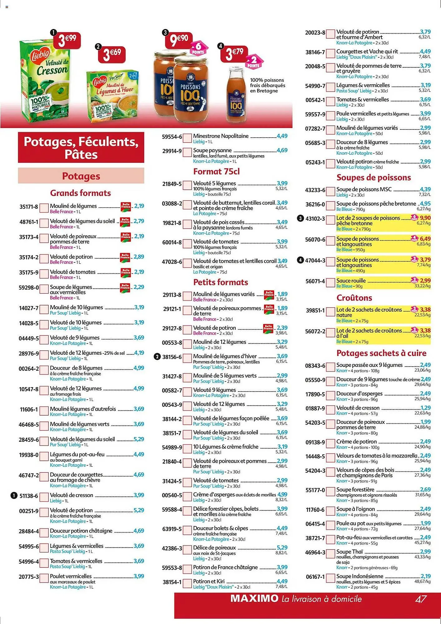 Catalogue Maximo du 24 octobre au 23 novembre 2025 - Catalogue page 47