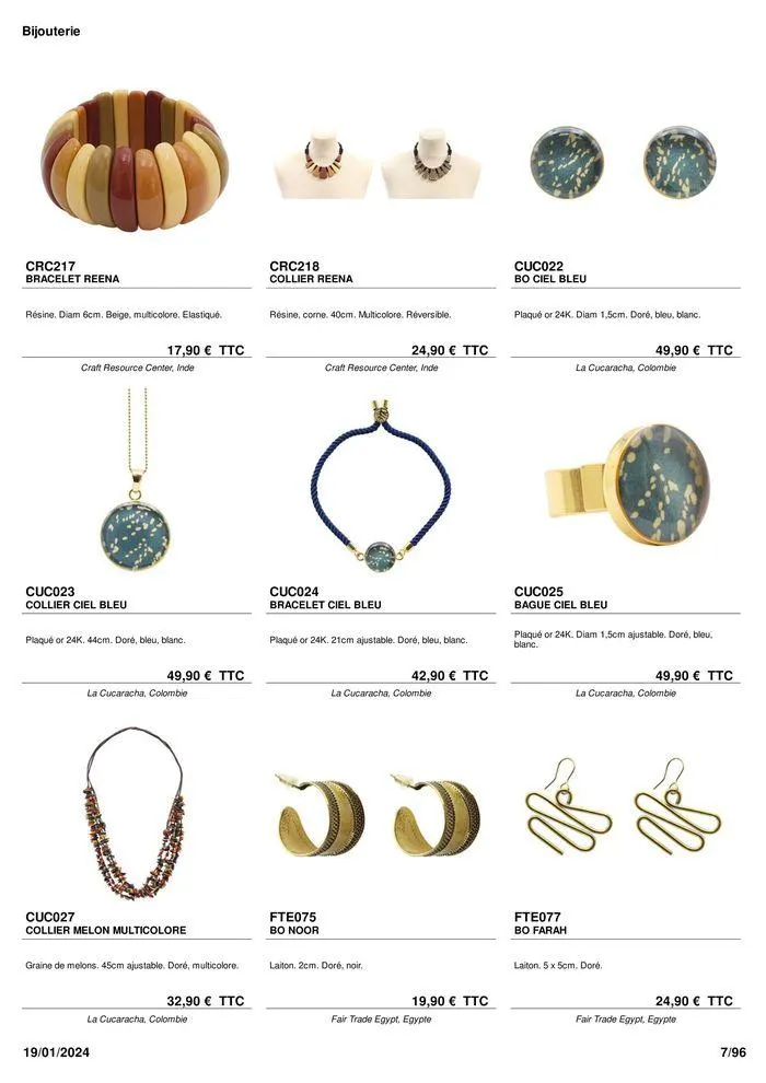 ARTISANAT . DéCORATION . MODE . JOUETS du 9 février au 31 août 2024 - Catalogue page 9